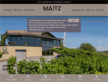 Tablet Screenshot of maitz.co.at